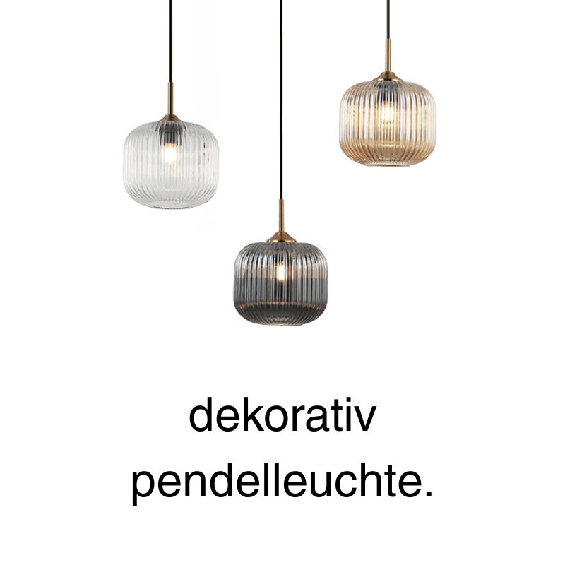 dekorativ pendelleuchte.