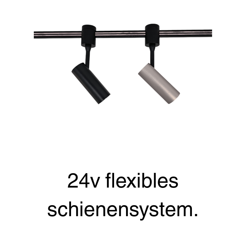 24v flexibles schienensystem.