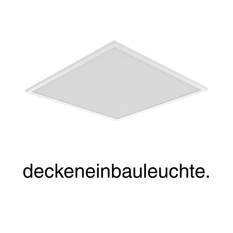 deckeneinbauleuchte.
